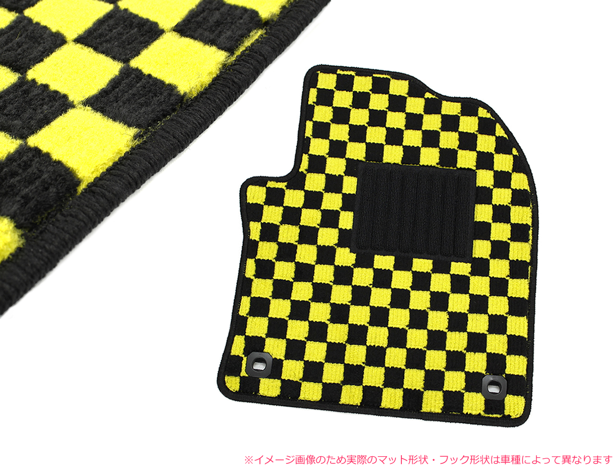 カリーナ AT212/CT211 フロアマット チェック柄 【受注生産】 | カー ...