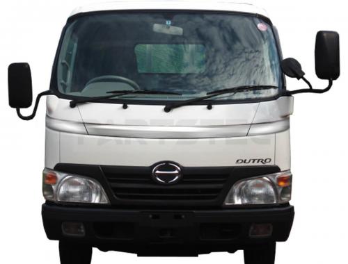 日野 デュトロ/トヨタ ダイナ ワイド車用 メッキ フロント/サイド ワイパー下 パネル* ガーニッシュ 3点セット