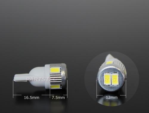 T10 ウェッジ SAMSUNG 5630SMD　ホワイト　2個セット