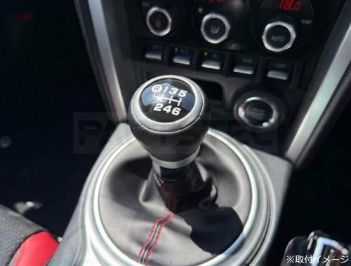 6速MT ブラックレザー シフトノブ　86/ZN6 BRZ/ZC6