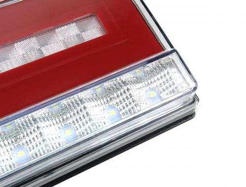 24V トラック 汎用 薄型 LED テールランプ 左右セット