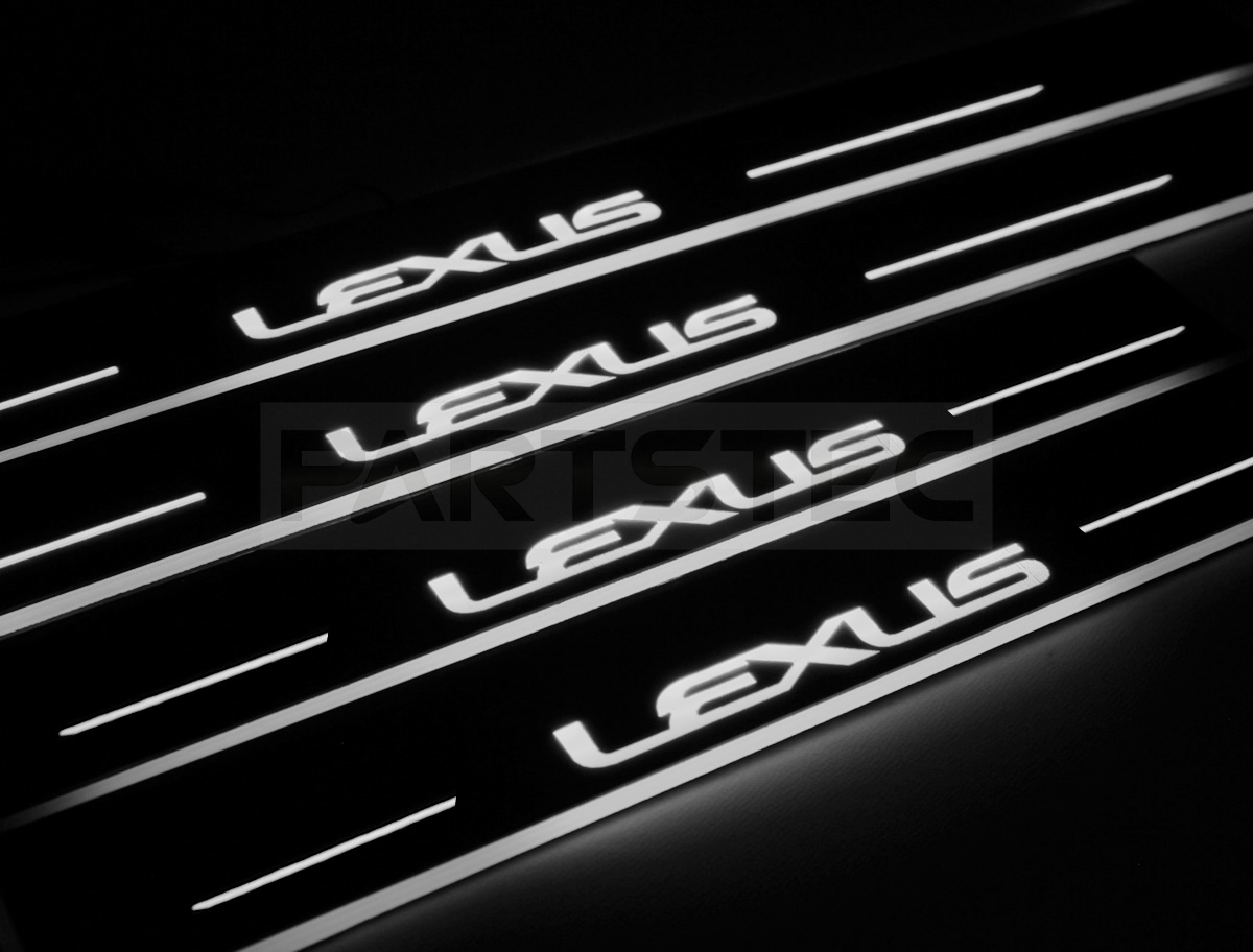 レクサス 流れる LEDスカッフプレート 4枚セット | カー用品通販 