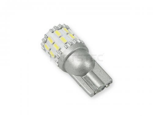 T10 24連 3014SMD ホワイト LED ウエッジ バルブ 2個セット