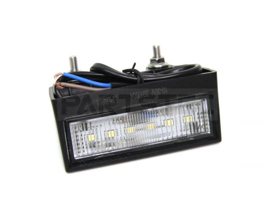 12V/24V車 6連 LEDナンバー灯　ホワイト