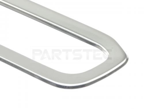 BMW オーディオコントロールフレーム サテンシルバー