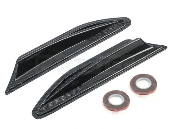 86/ZN6 BRZ/ZN6 ダミーダクト風 フェンダーガーニッシュ 左右セット カーボン調