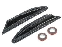 86/ZN6 BRZ/ZN6 ダミーダクト風 フェンダーガーニッシュ 左右セット カーボン調