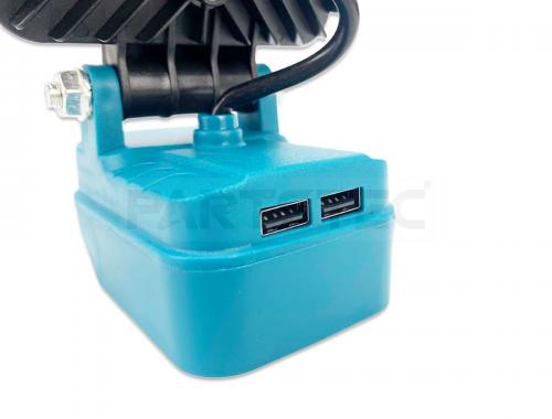16LED投光器 マキタバッテリー互換