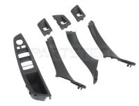 BMW5シリーズ 右ハンドル専用 パワーウインドウスイッチカバー & インナー ドアハンドル カバー 社外品