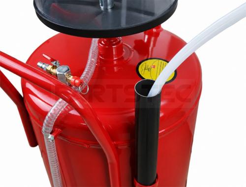 エアー式 上抜き/下抜き兼用 80L オイルドレーナー