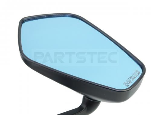 バイク汎用 ミラー 左右セット  ブルーレンズ