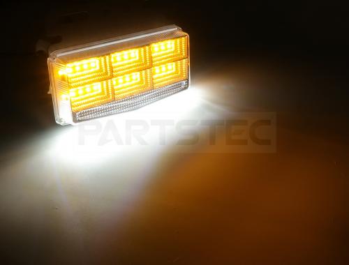 24V車専用 4面発光 LEDサイドマーカー