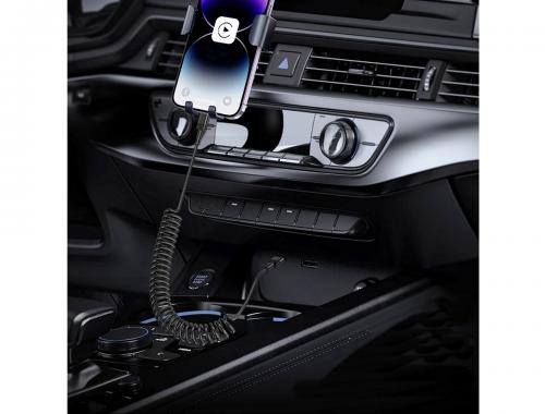 USB-C⇔Lightning スパイラル充電ケーブル