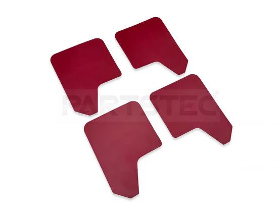 汎用 ラリー風マッドフラップ 4枚セット