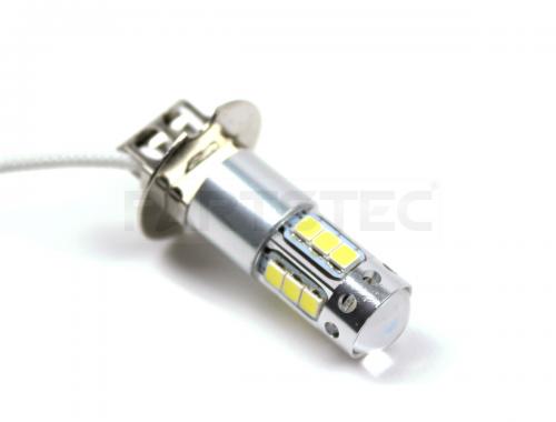 12V/24V H3 LEDバルブ ホワイト 2個