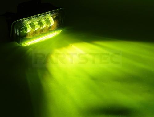 いすゞ 07エルフ イエローLED フォグランプ 左右セット