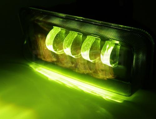 いすゞ 07エルフ イエローLED フォグランプ 左右セット