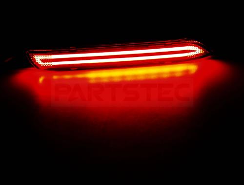 トヨタ系 ファイバー LEDリフレクター レッドタイプ スモール/ブレーキ点灯機能
