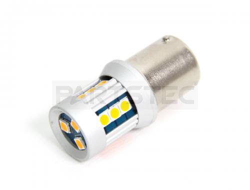 12V/24V対応　S25　高輝度LEDシングルバルブ　オレンジ　2個セット