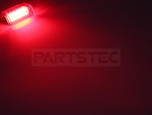 トヨタ・レクサス・日産用 北米仕様 LEDカーテシランプ 赤レンズ 2個セット