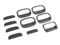 ジムニーノマド/JC74 ドアハンドルカバー 10点セット ブラック