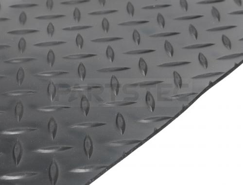 縞鋼板風ラバーマット 幅1m×長さ5m