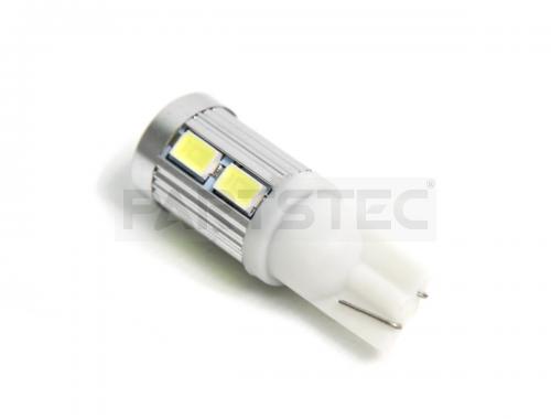 T10/T16 LED バルブ 5630チップ10連  ホワイト 2個セット