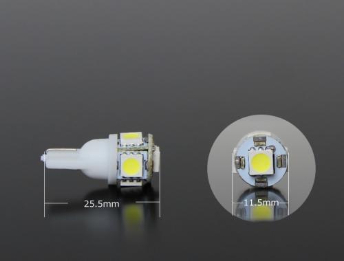 T10 ウェッジ 3chip 5SMD　2個セット