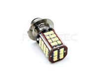 バイク用 6V P15D 3528SMD 56連 LED ヘッドライト Hi/Lo切替 ダブル球