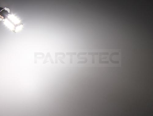 バイク用 6V P15D 3528SMD 56連 LED ヘッドライト Hi/Lo切替 ダブル球