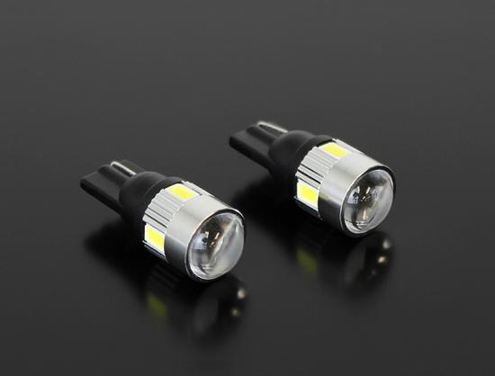 T10 ウェッジ CREE 5W + SUMSUNG 5630SMD　2個セット