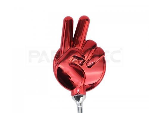 バイク汎用 じゃんけんミラー 左右セット チョキタイプ