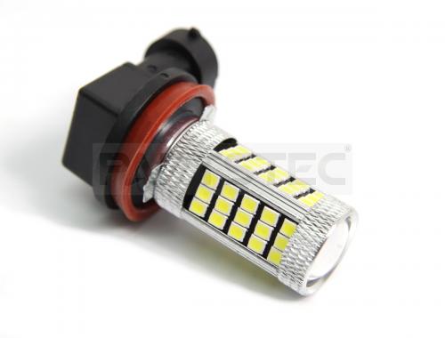 H8/H11/H16　80W LEDフォグバルブ　ホワイト　2個