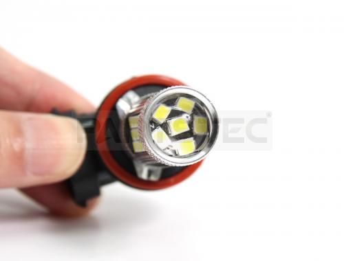 H8/H11/H16　80W LEDフォグバルブ　ホワイト　2個