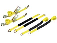 ラッシングベルト+Dリング付きスリングベルト 計8点セット