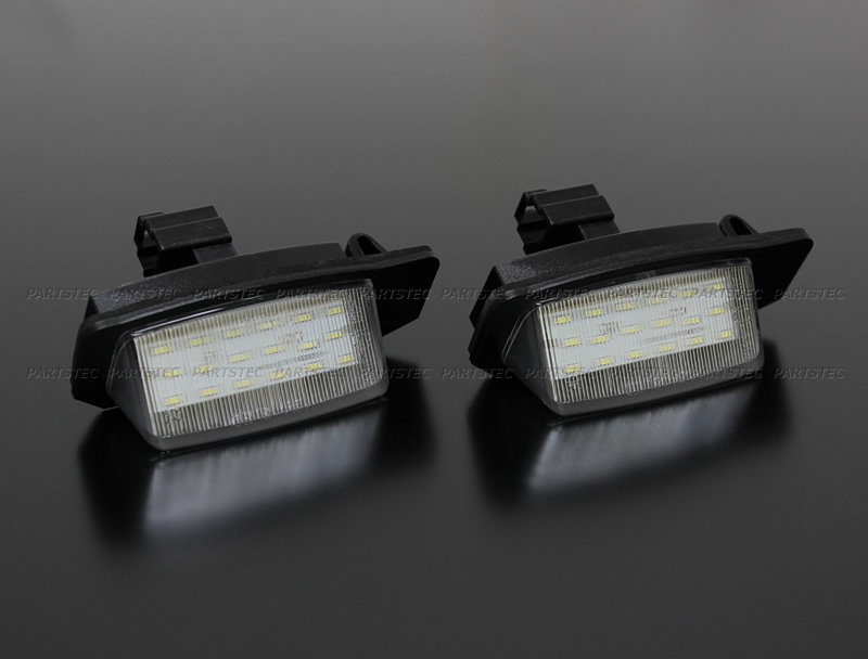 三菱車用 Led ナンバー灯 純正ユニット交換タイプ カー用品通販 Partstec